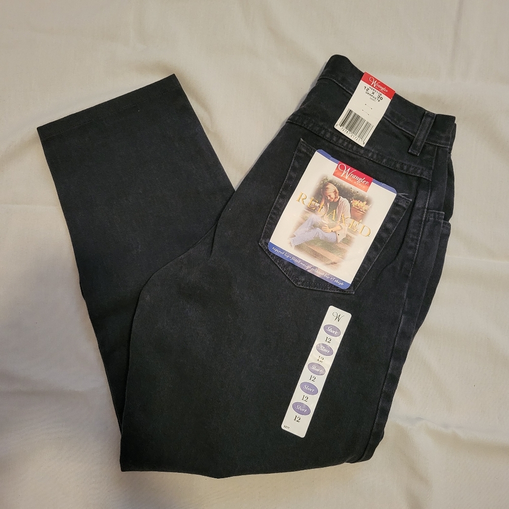 Vintage Wrangler Relaxed Graphite Jeans